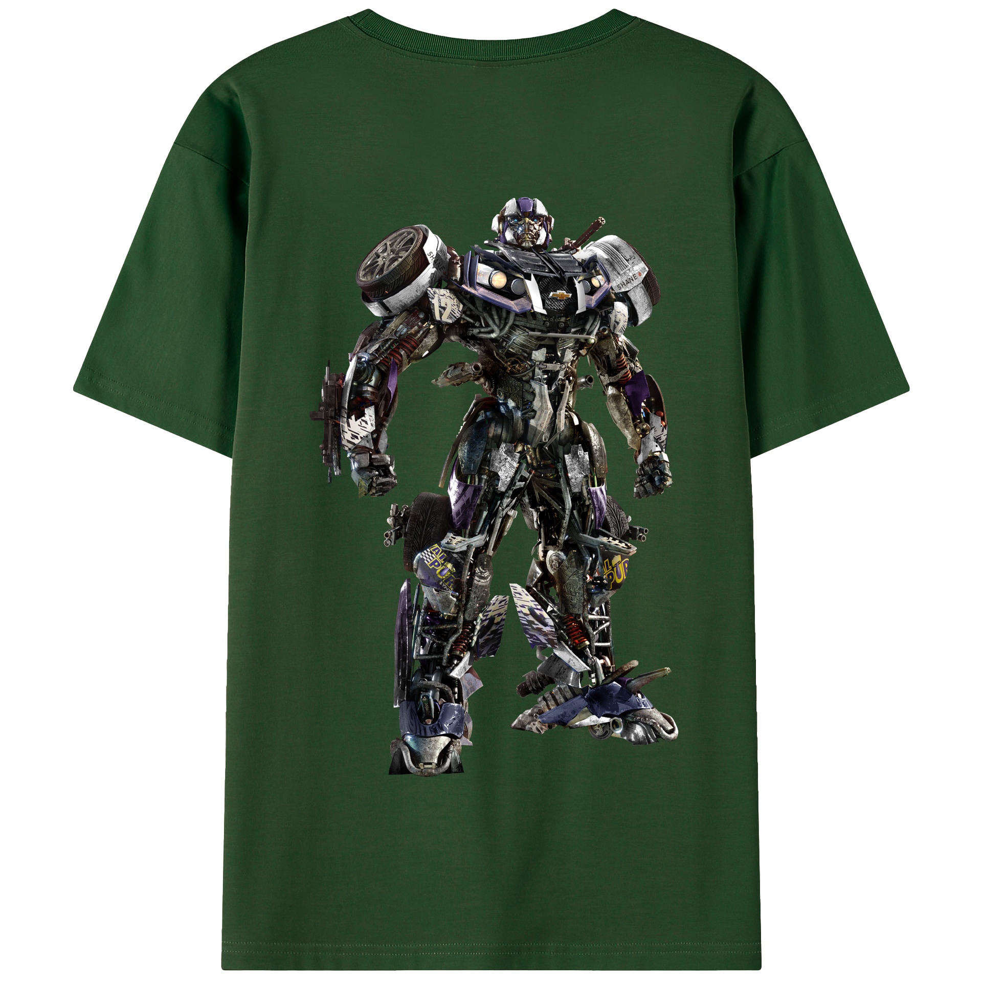 （画像用）  綿100％半袖Tシャツ（背面プリント）